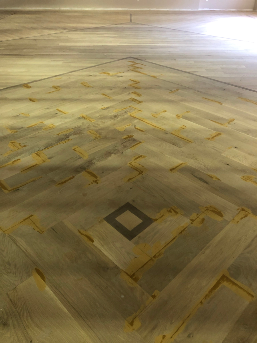 Hardwood flooring finished by Hardwood Kings in Miami County, KS