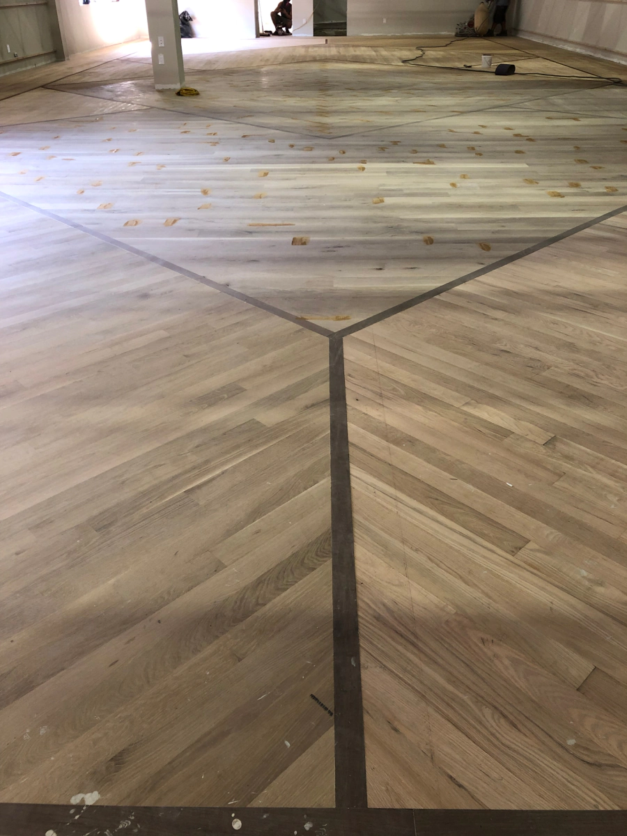Flooring work by Hardwood Kings in Spring Hill, KS