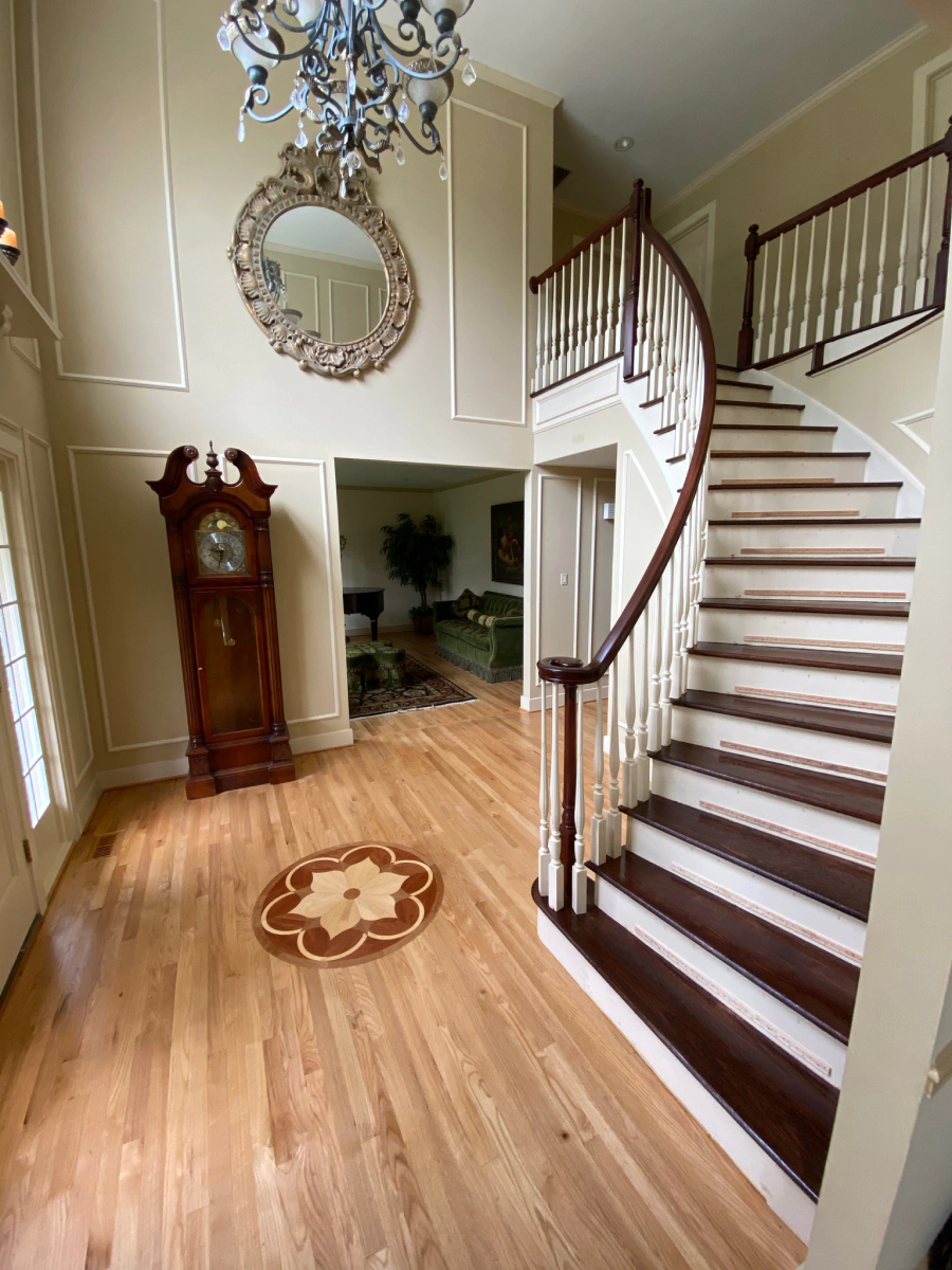 Flooring work by Hardwood Kings in Mission Hills, KS
