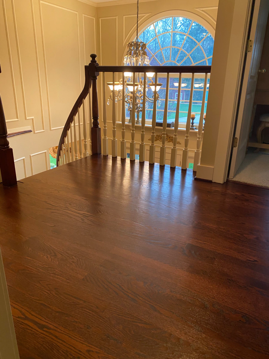 Hardwood flooring finished by Hardwood Kings in Jackson County, MO
