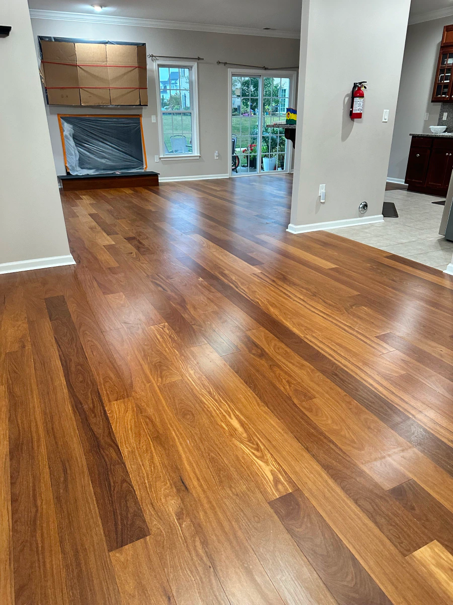 Flooring work by Hardwood Kings in Lenexa, KS